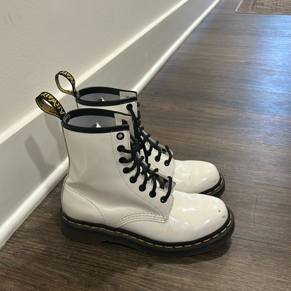 Dr. (Doc) Marten’s Women’s White Boots